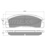 TOMEX Brakes Bremsbelagsatz, Scheibenbremse